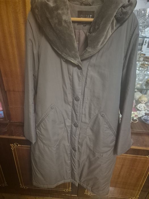 Женское демисезонное пальто р.48