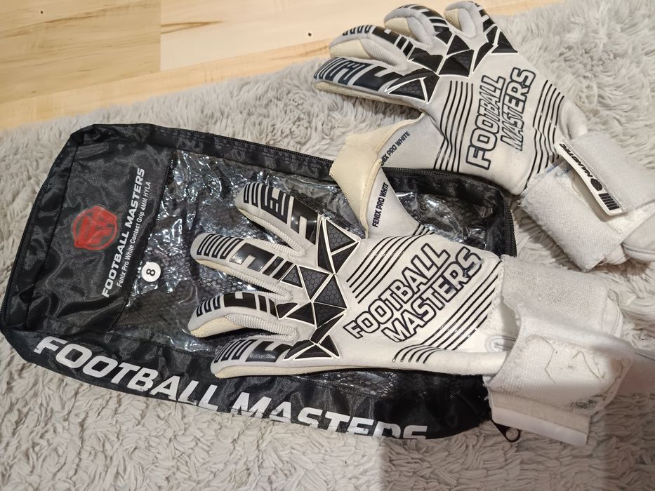 Rękawice bramkarskie Football Masters r.8