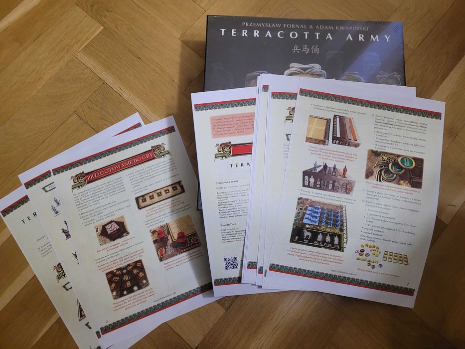 Terakotowa Armia [Board&Dice] - nowy, folia, ENG (instrukcja PL)