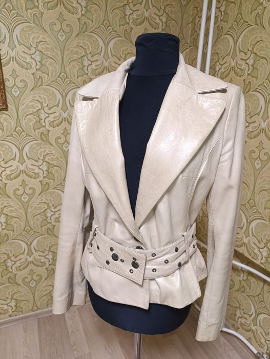 Куртка - пиджак , натуральная кожа