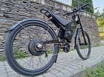Мощный электровелосипед 2500Вт 48в двухподвес  Enduro Ebike