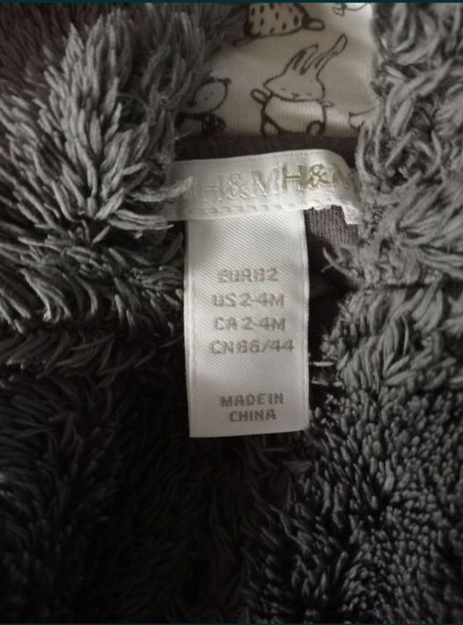 Kombinezon na zimę H&M, Lindex 2 szt. r.62