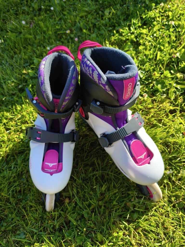 Rolki OXELO Decathlon regulowane 32-34