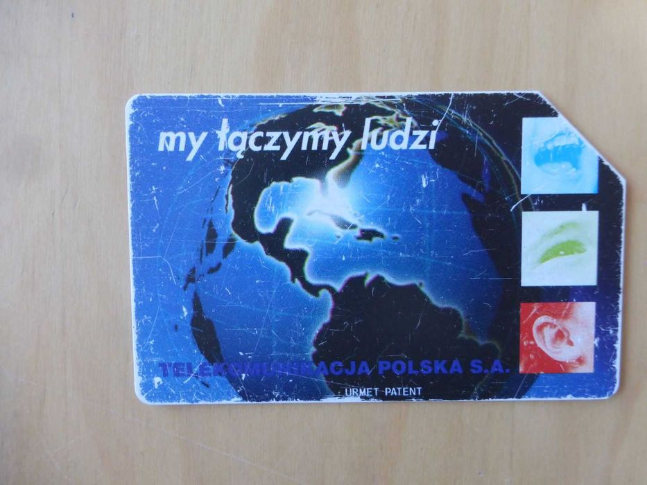 Karta telefoniczna TP S.A. 25 impulsów my łączymy ludzi