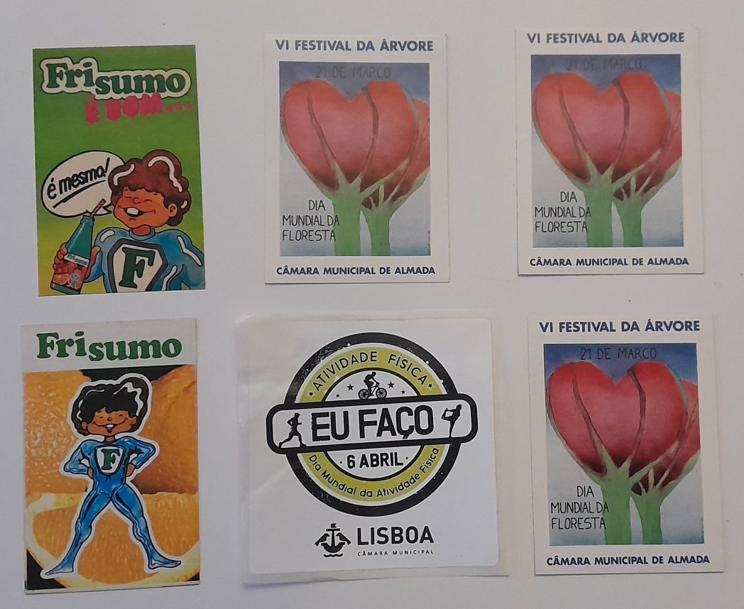 Autocolantes variados