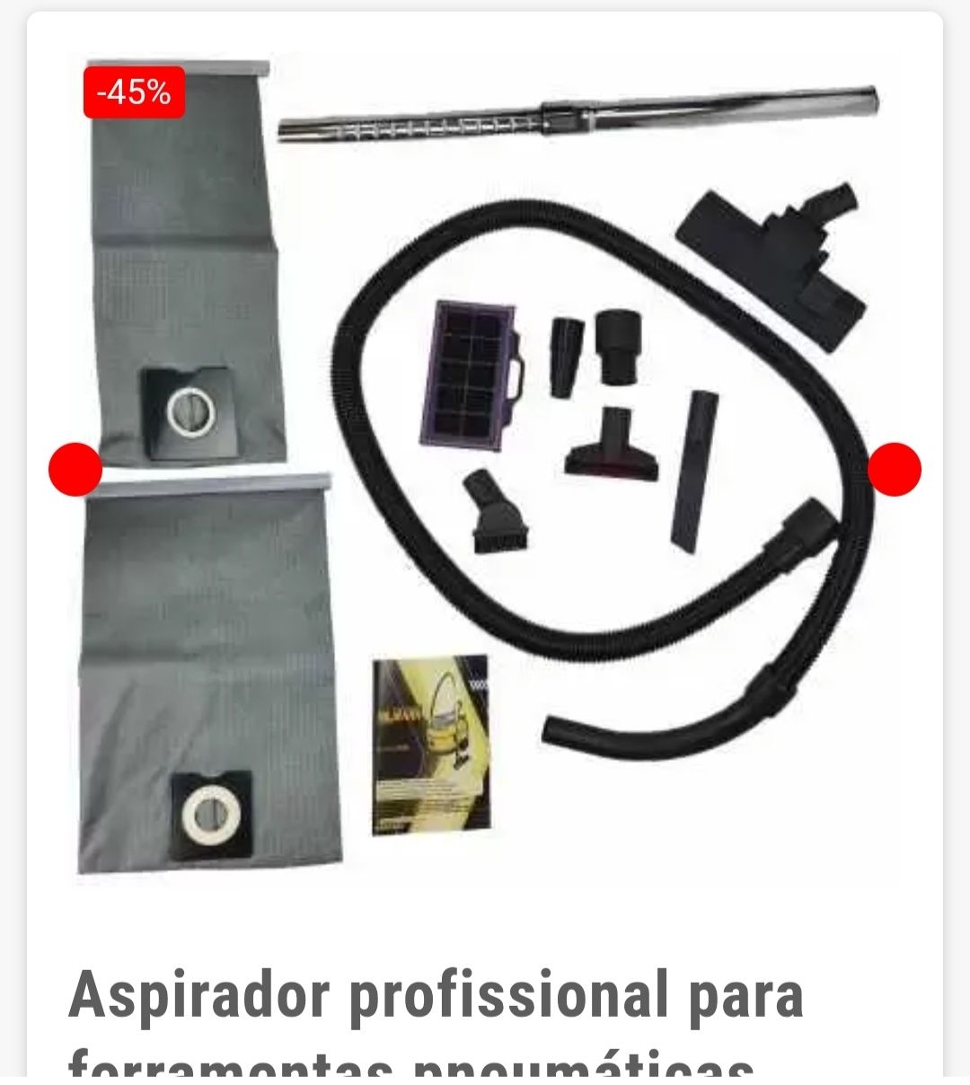Central de aspiração