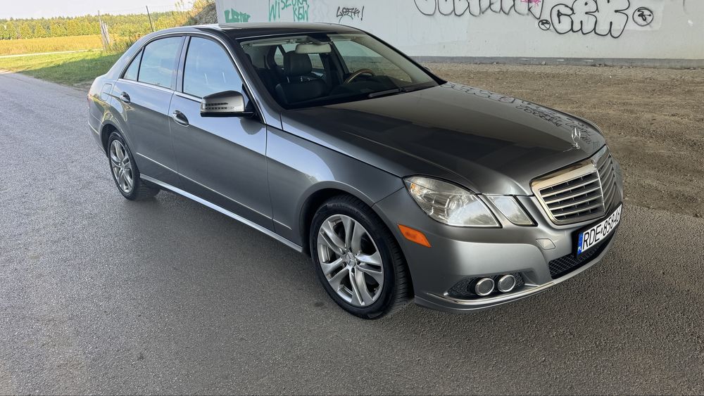 Mercedes W 212 E 350 benzyna 4- matic rok 2011