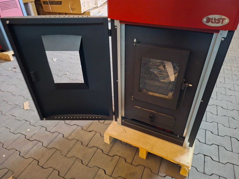 Piec na pellet BLIST Sahara 21KW z płaszczem wodnym ECODESIGN Klasa A+