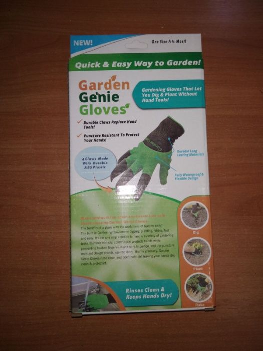 Садовые Перчатки Джени Гловес Garden Genie Gloves