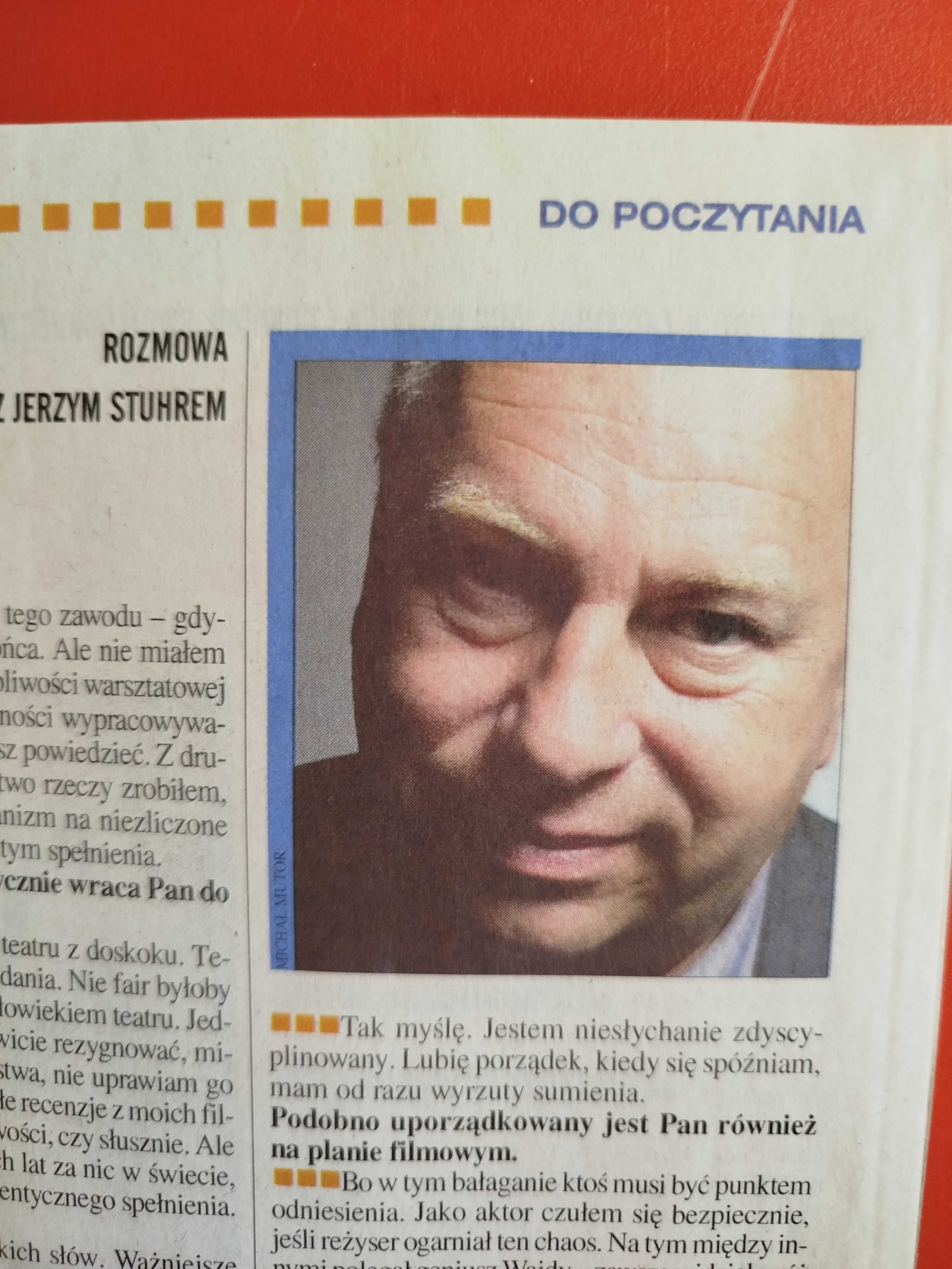 Gazeta Wyborcza, 16 stycznia 2004, nr 13, Jerzy Stuhr