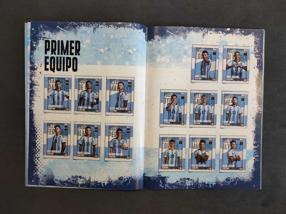 Topps AFA Argentina Official Sticker Album