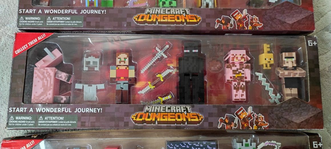 Zestaw figurek Minecraft Dungeons