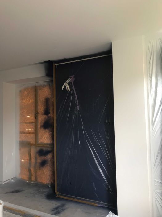 Фарбування стін та стелі безповітряним фарбопультом