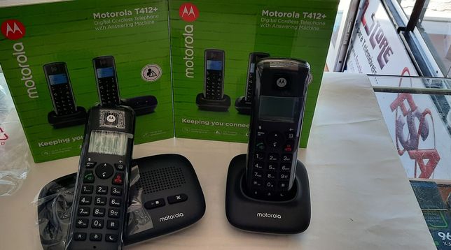 Telefone sem fios Duplo Motorola T412+