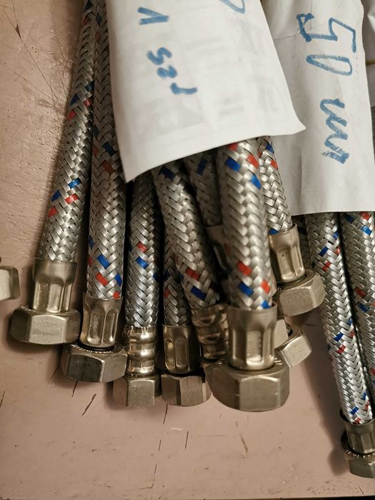 Nowe wężyki przyłączeniowe 1/2 cala o różnych długościach