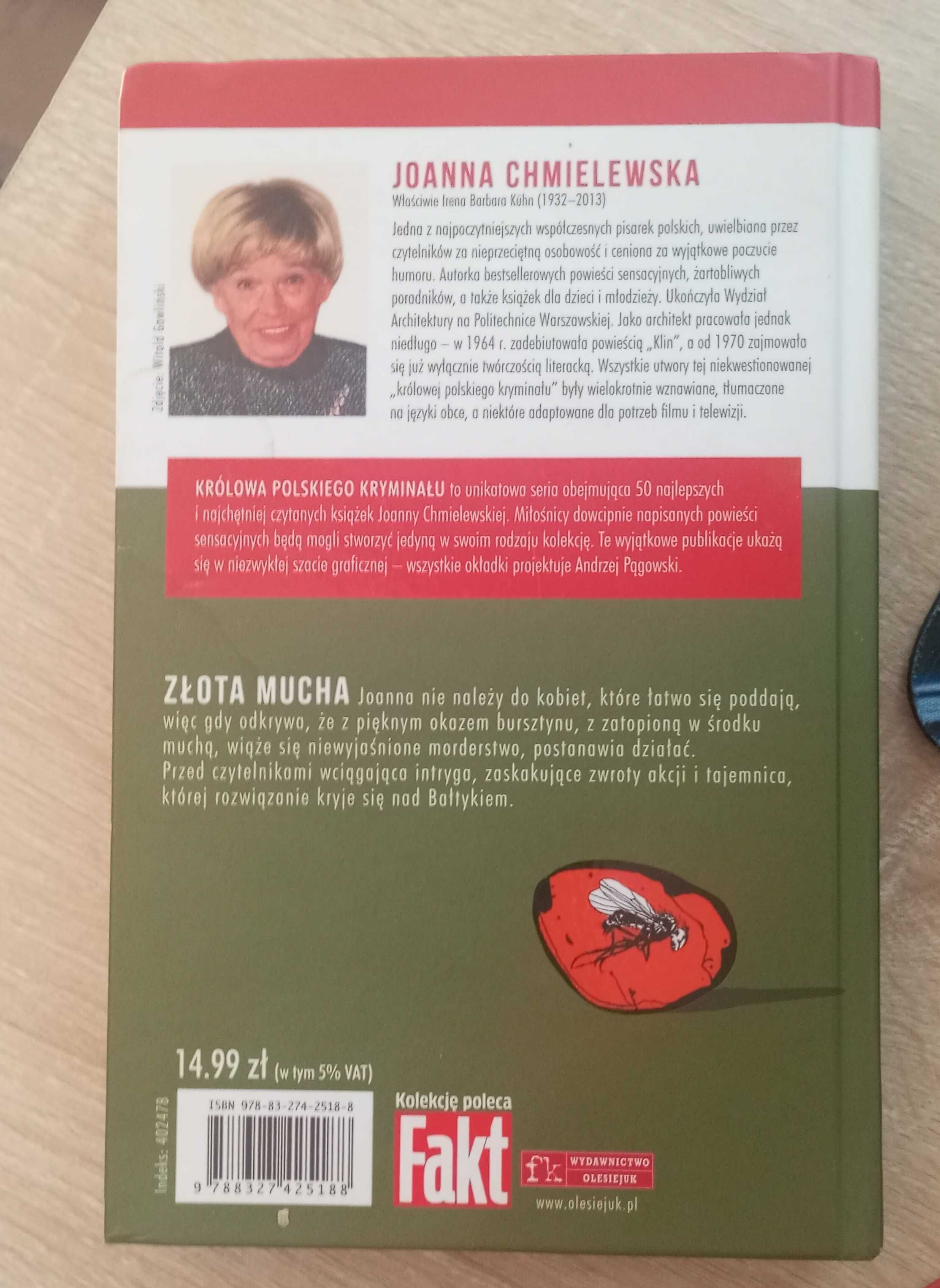 Joanna Chmielewska "Złota mucha", "Zapalniczka"