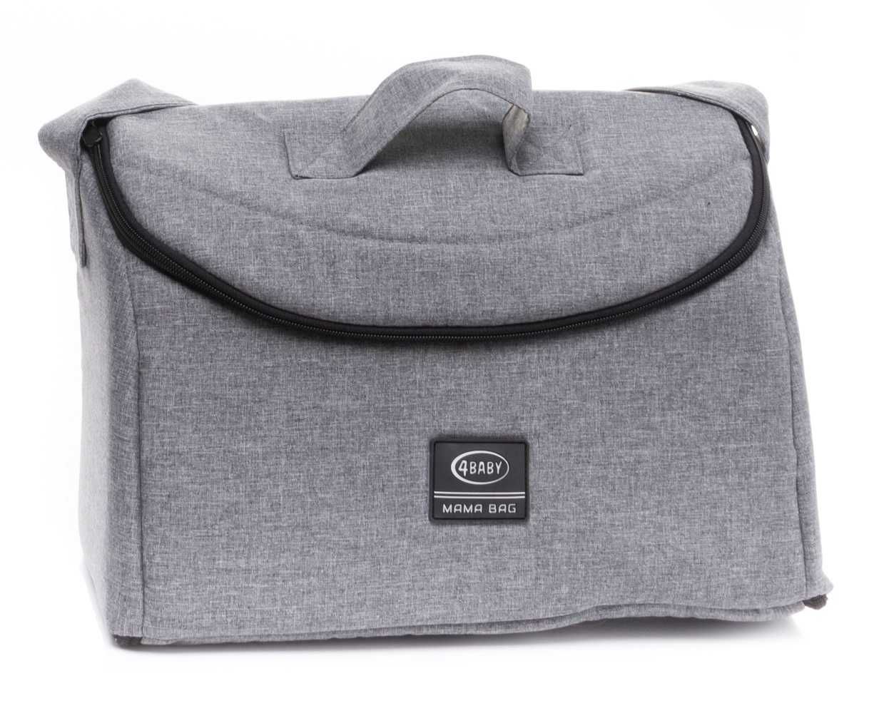 Torba do wózka Mama Bag melange grey 4baby