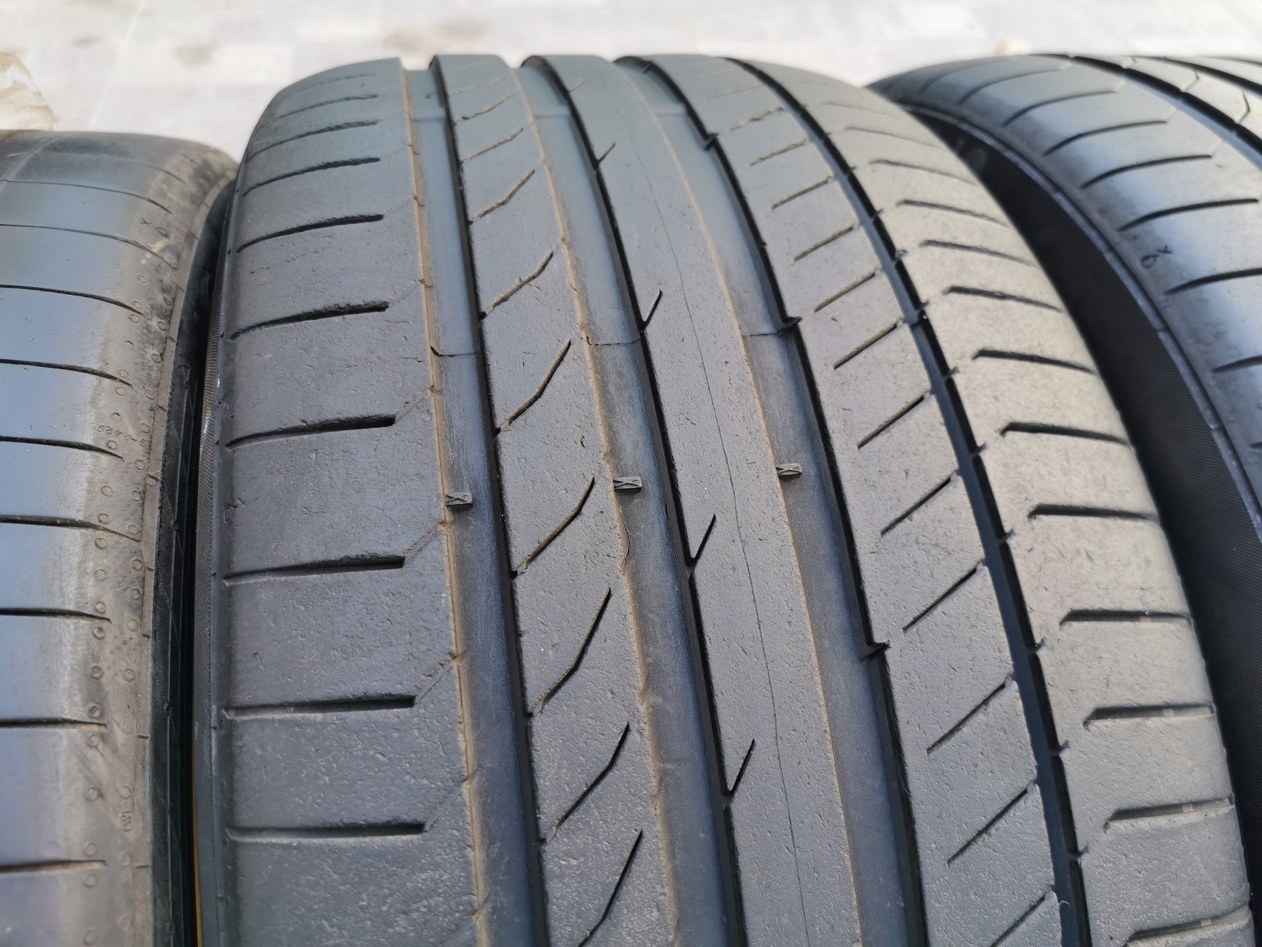 Разноширокие шины 275/35 R21 315/30 R21 Continental Sport contact 5