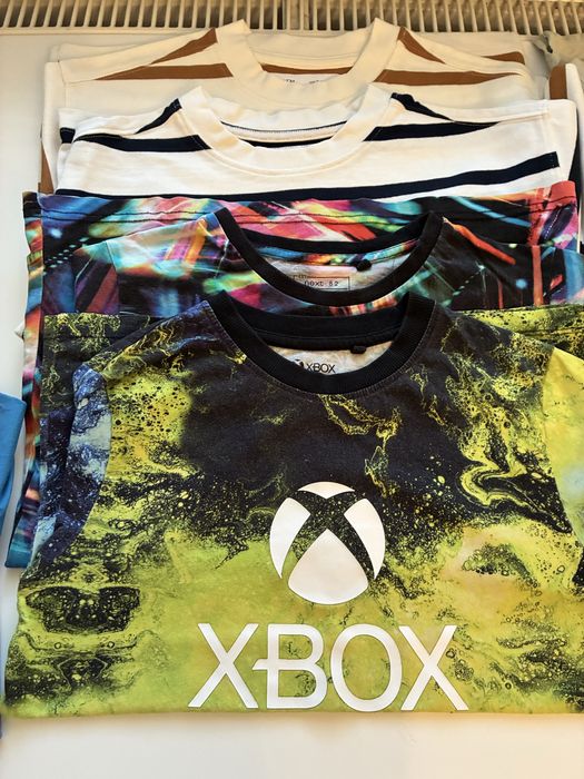 T-shirt 9 sztuk 122-130 Xbox Zara Minecraft Nike