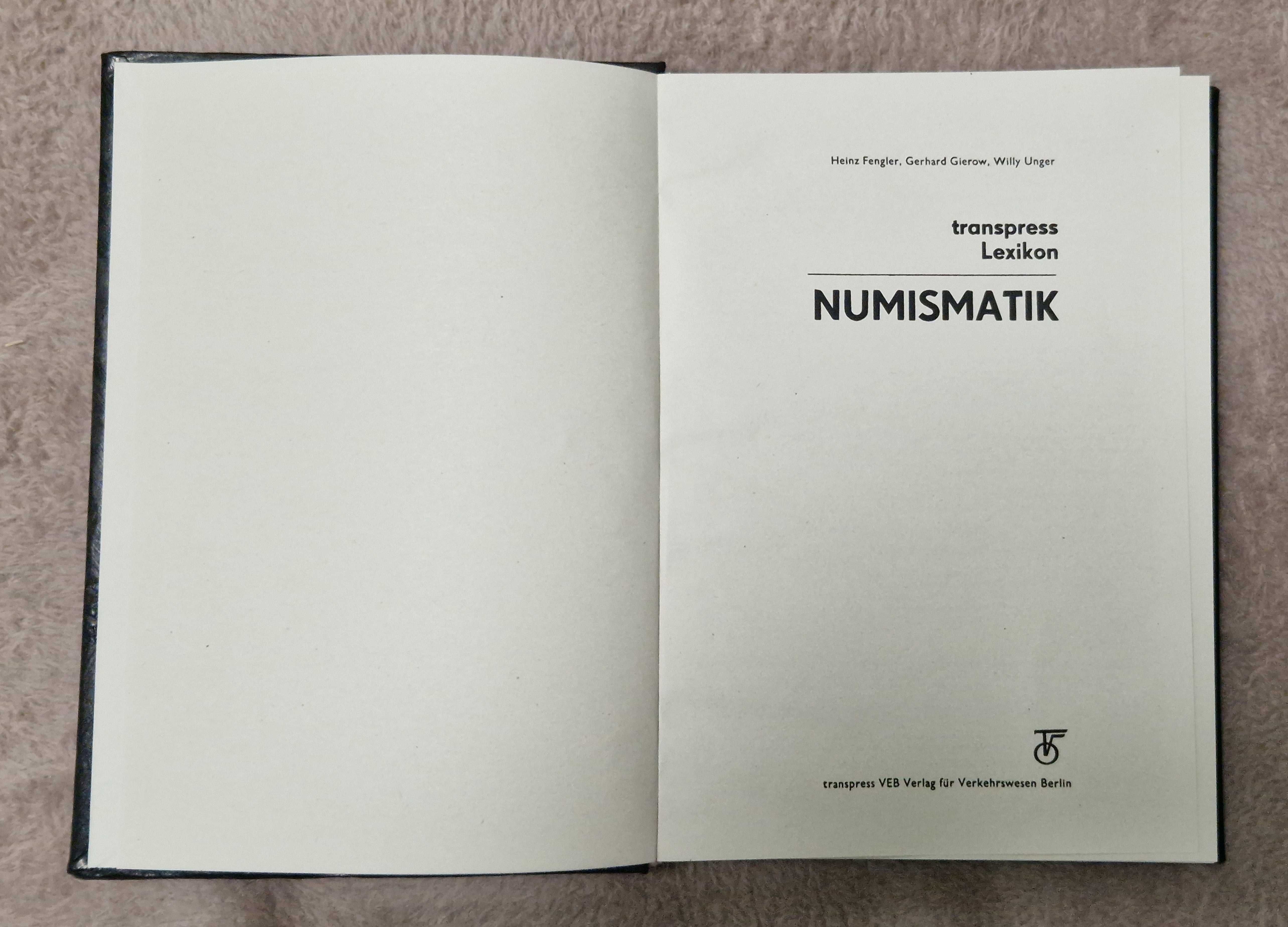 Словарь нумизмата.  Фенглер Х., Гироу Г., Унгер В. (2023) 1982