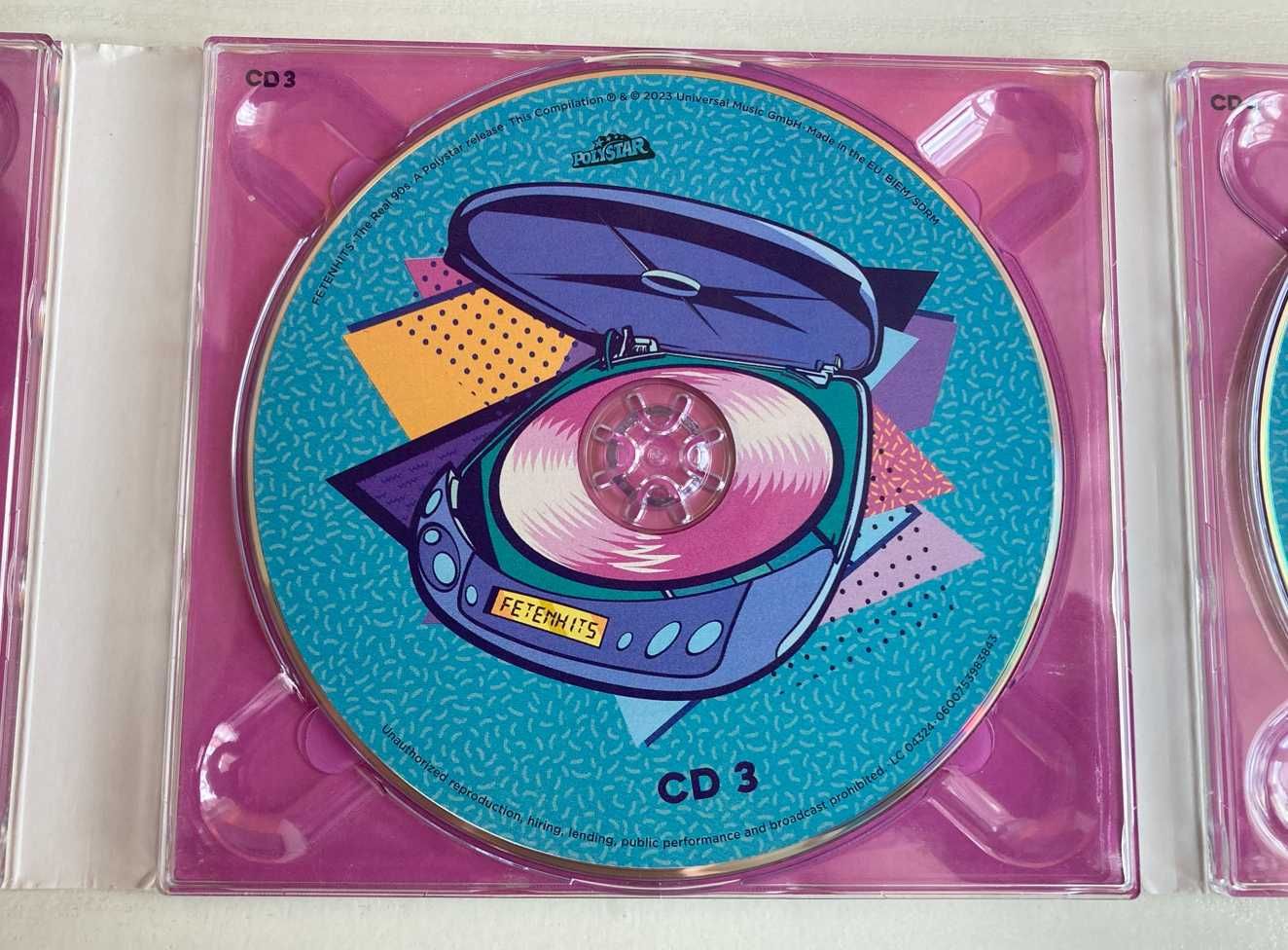 4CD:  Fetenhits - The Real 90s - 2023 rok