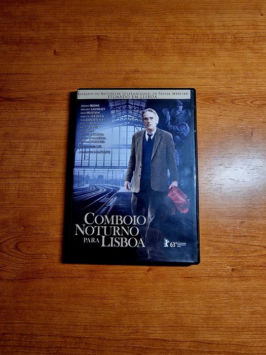 COMBOIO PARA LISBOA (Bille August) Jeremy Irons/Lena Olin/Bruno Ganz)