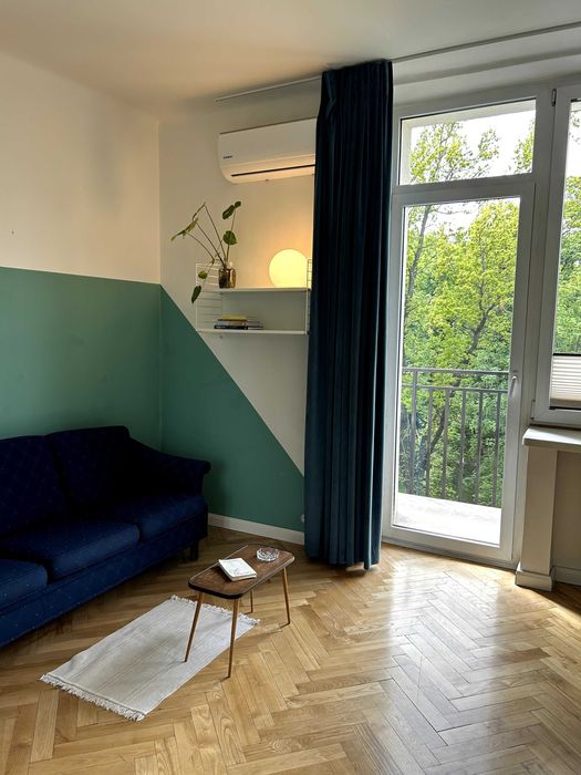 Słoneczna kawalerka w sercu Powiśla ENG:RUS:PL Warszawa Śródmieście