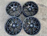 ALUFELGI RH Czarne AUDI Vw SKODA MERCEDES SEAT 8,5jx18 cali ET45 5x112