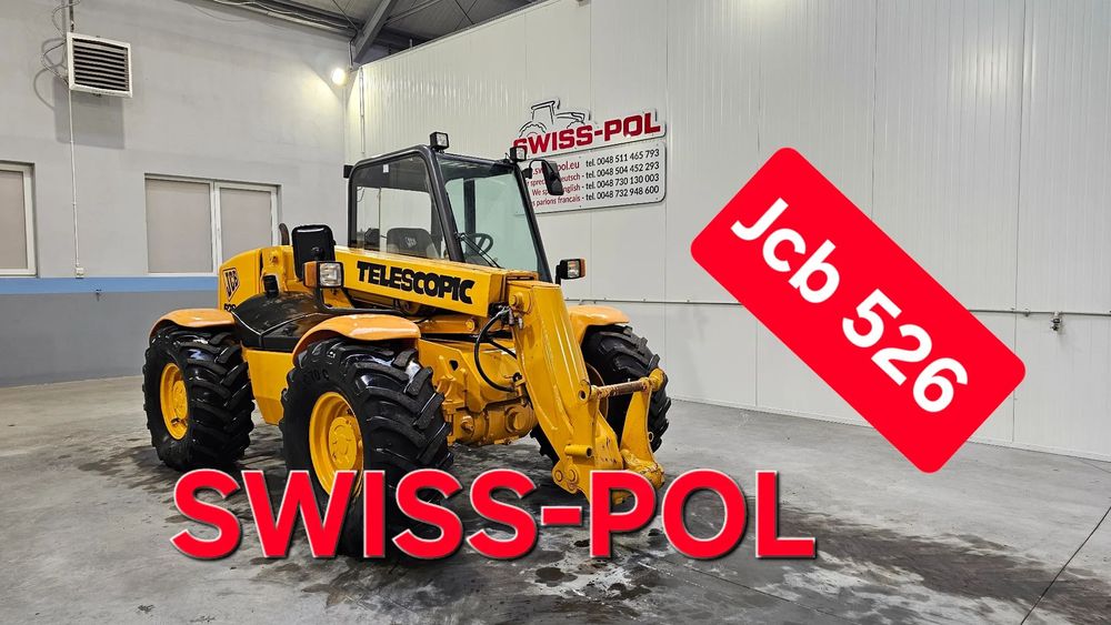 JCB 526 Ładowarka Teleskopowa Mechaniczna manitou 523 turbo 526 lsu matbro dieci 526s  Posiadamy Transport Jlg Merlo Bobcat