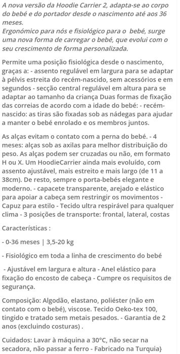 Marcupio hoodie carrier love radius