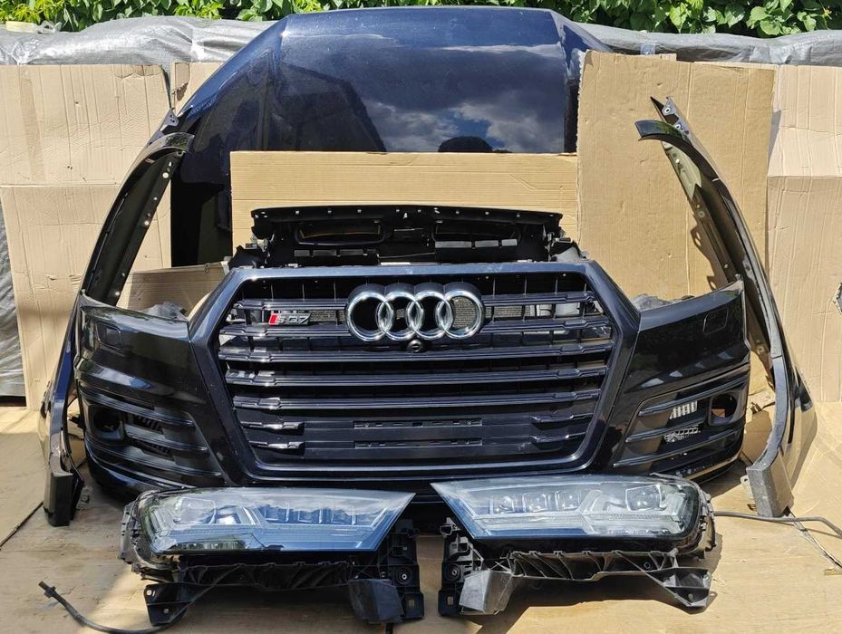 Бампер капот крыло фары комплект Audi Q7 4L 4M USA EU Разборка