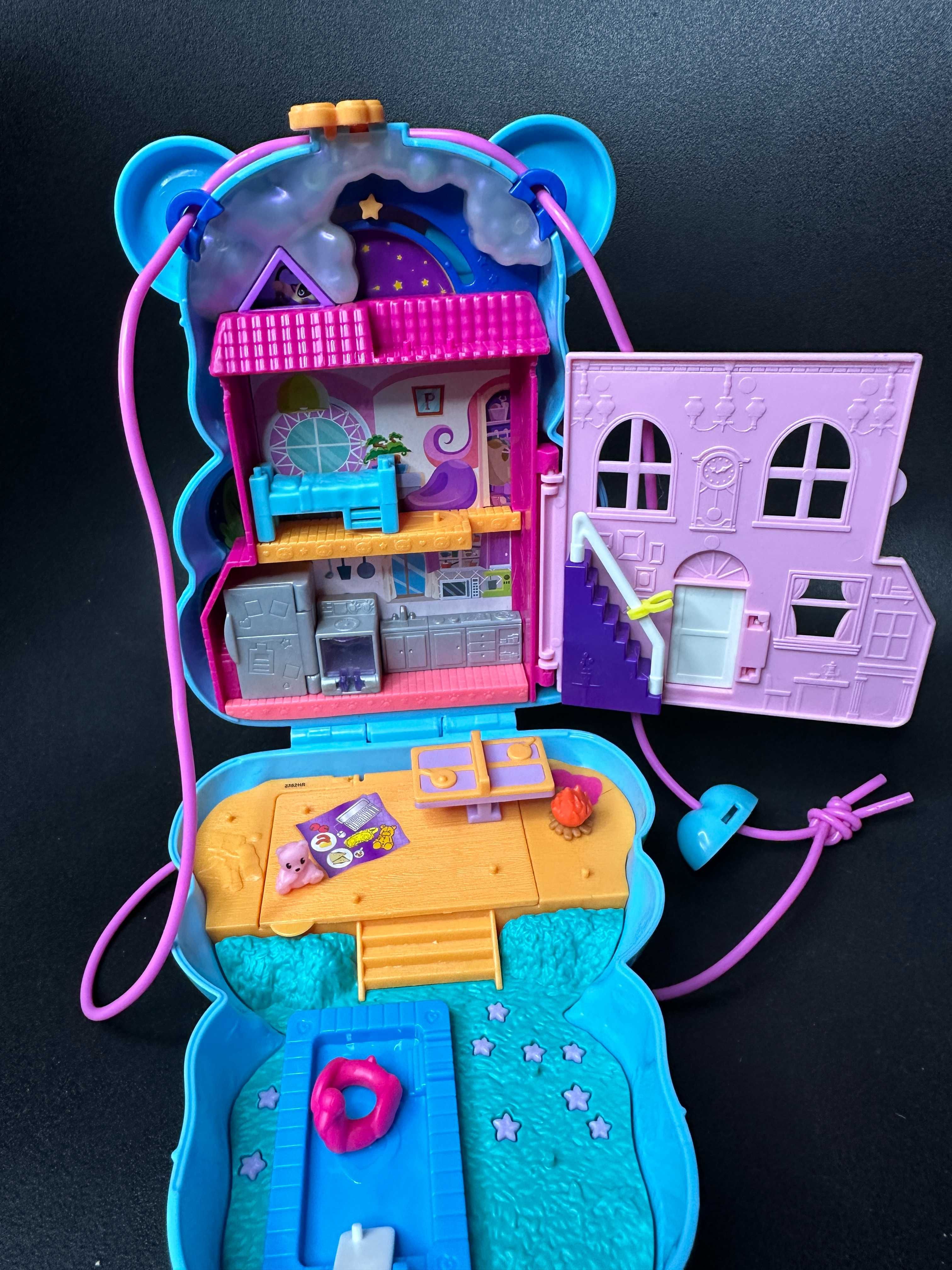 Набір Polly Pocket Вечірні посиденьки з ведмежам