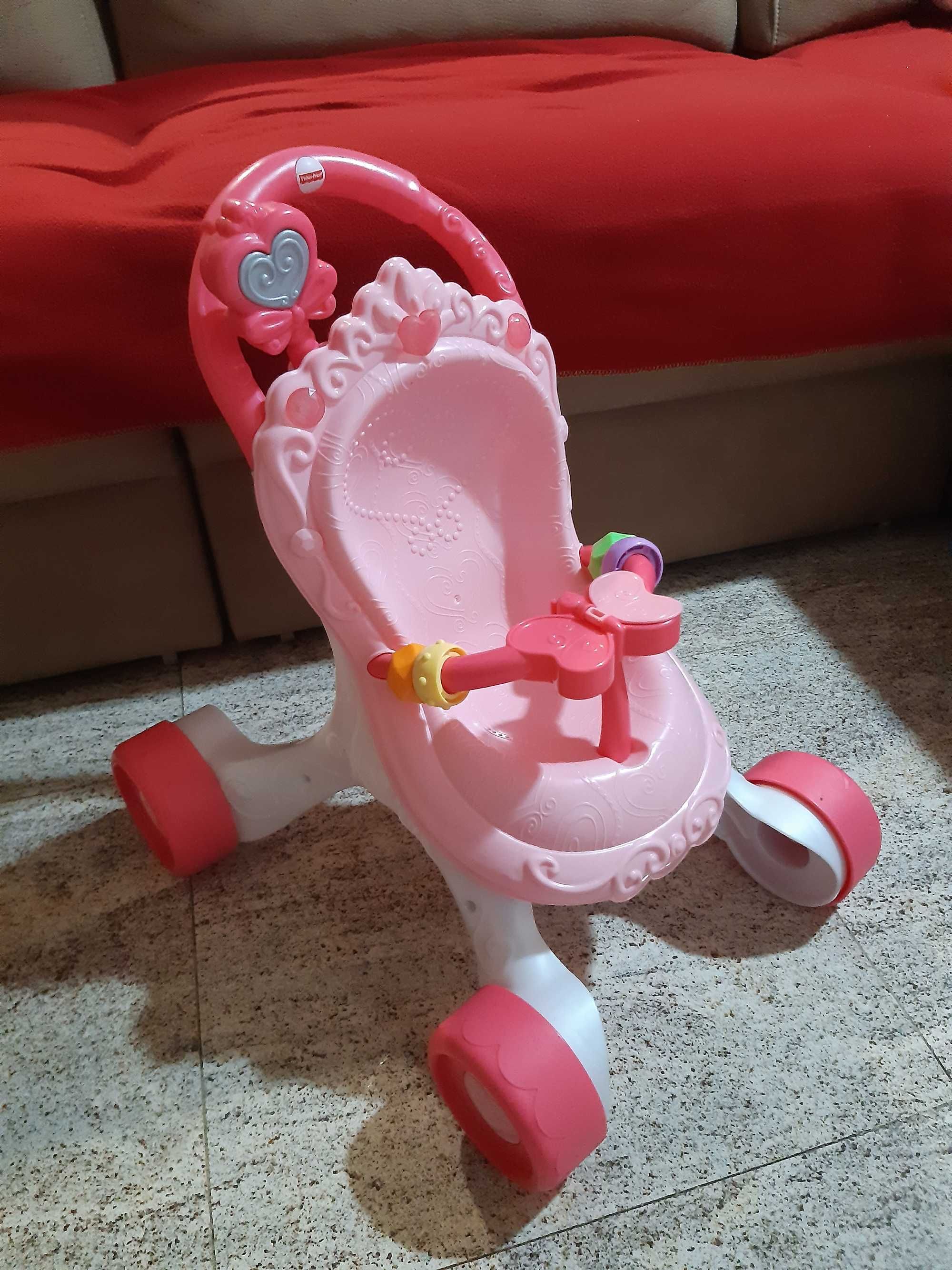 Carrinho boneca fisher price