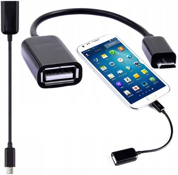 Kabel przewód przejściówka adapter usb na micro usb