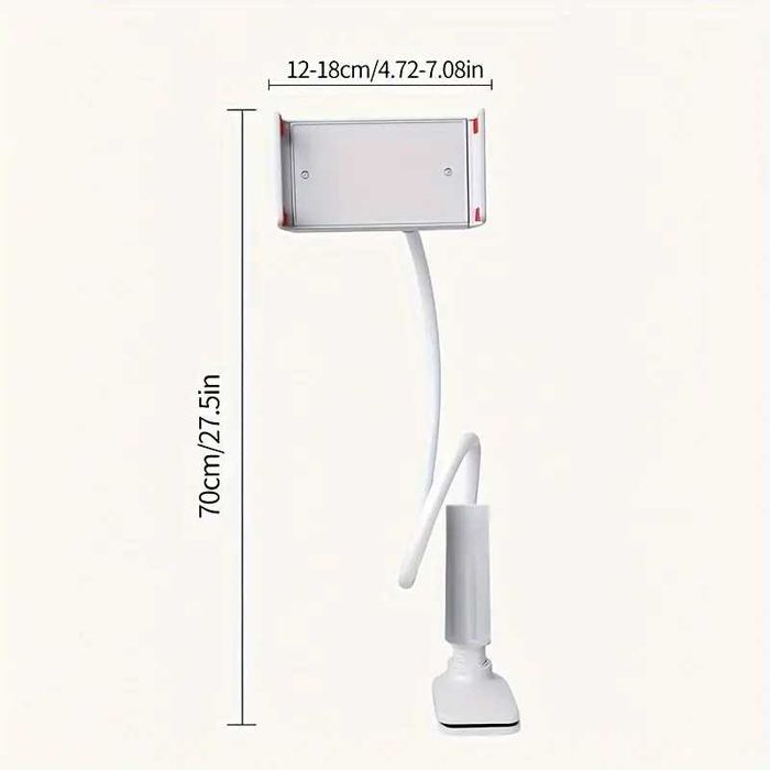 Suporte para tablet e telemóvel  rotativo de 360° para usar na cama