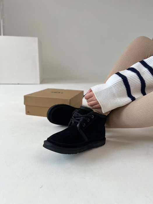 Уггі Чоловічі UGG Neumel Black (Замша)
