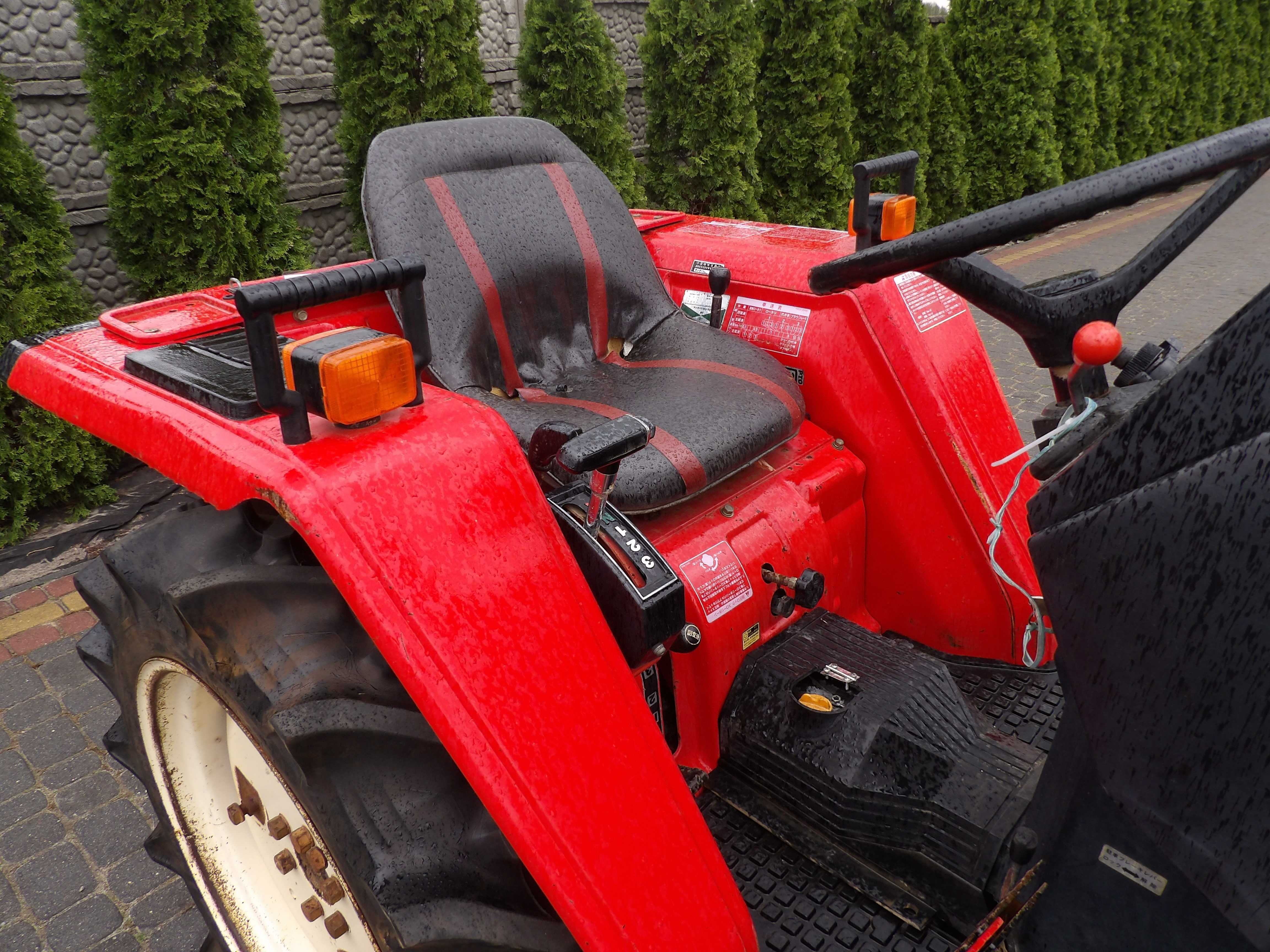 Yanmar F18 D 4x4 mini traktorek glebogryzarka kubota iseki mitsubishi