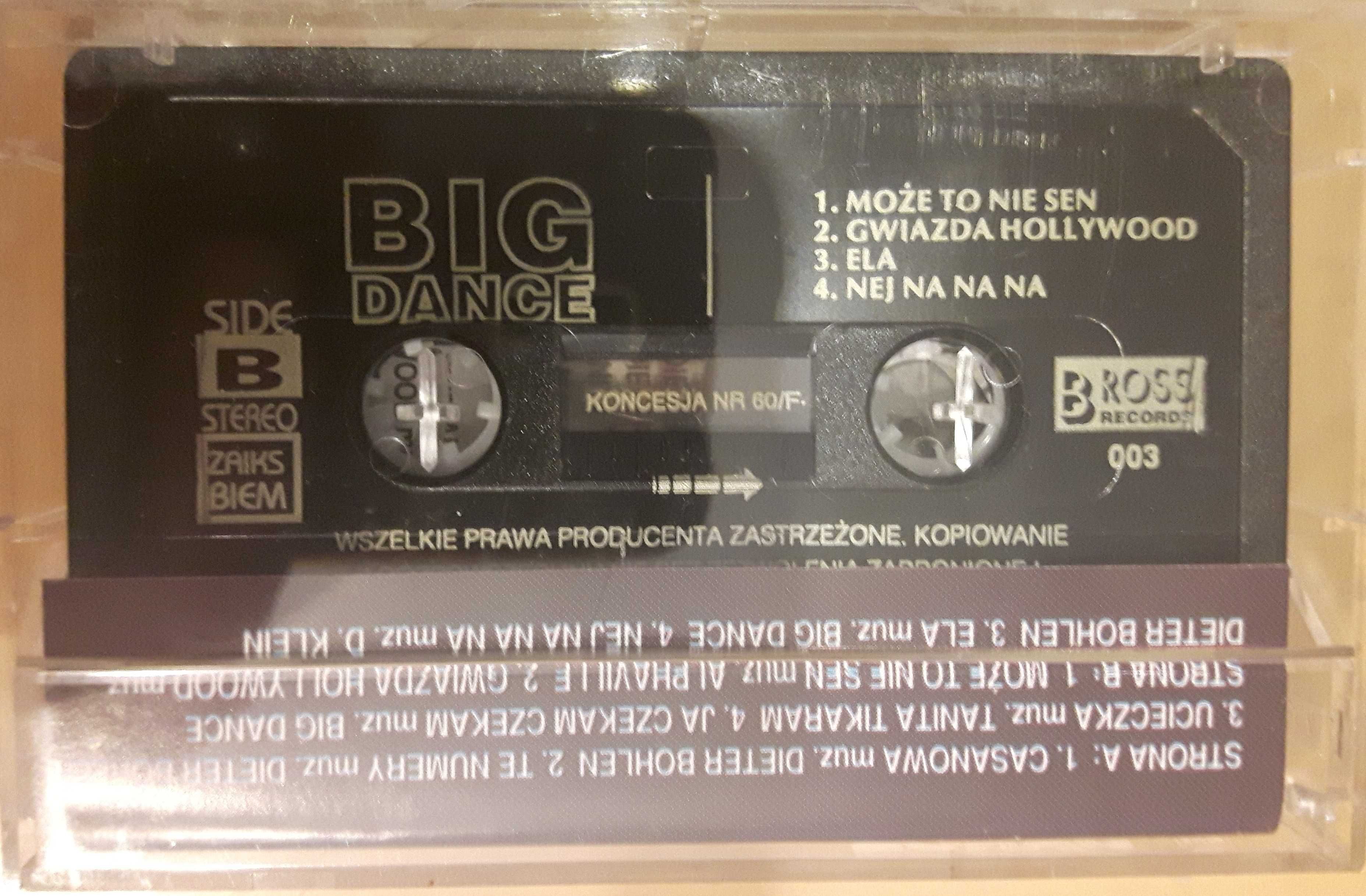 Big Dance - Te Numery (kaseta magnetofonowa)