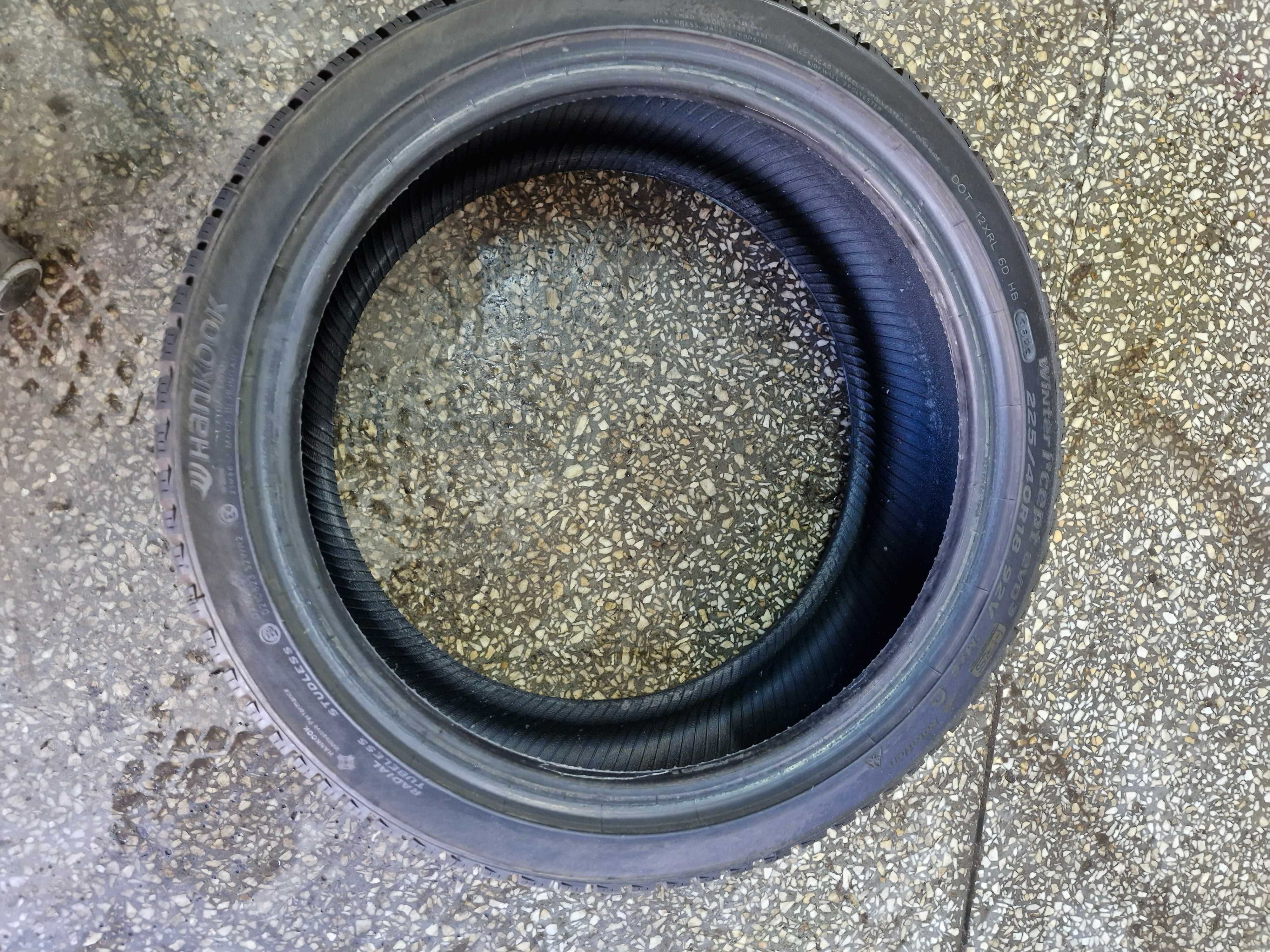 Opony Zimowe 225/40R18 Hankook Winter I*Cept Evo3 4szt Montaż Jak nowe