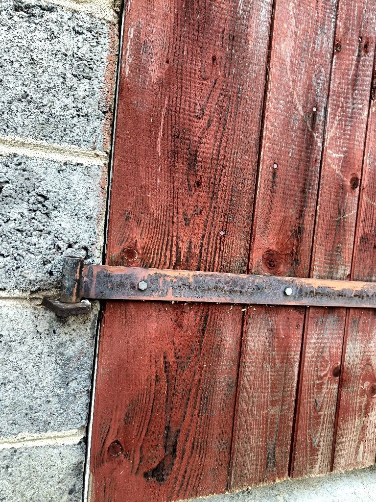 Drzwi garażowe wrota drewniane z ociepleniem