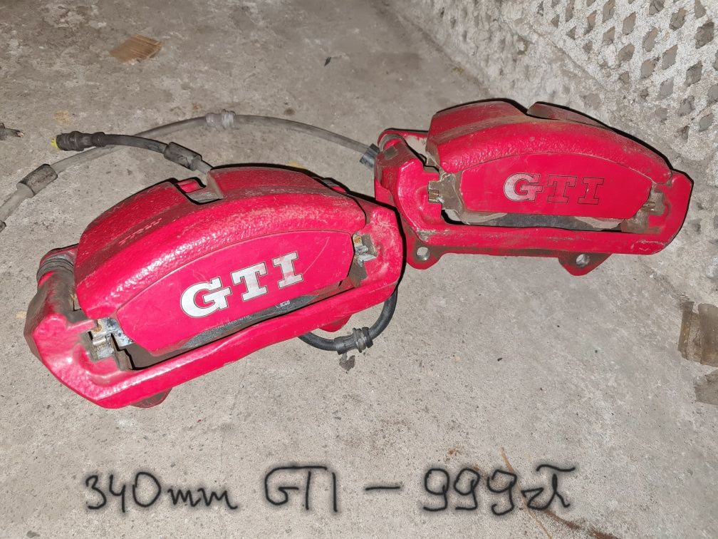 SWAP 340mm Zaciski Jarzma przód MQB Golf 7 R-line GTI Audi S3 8V