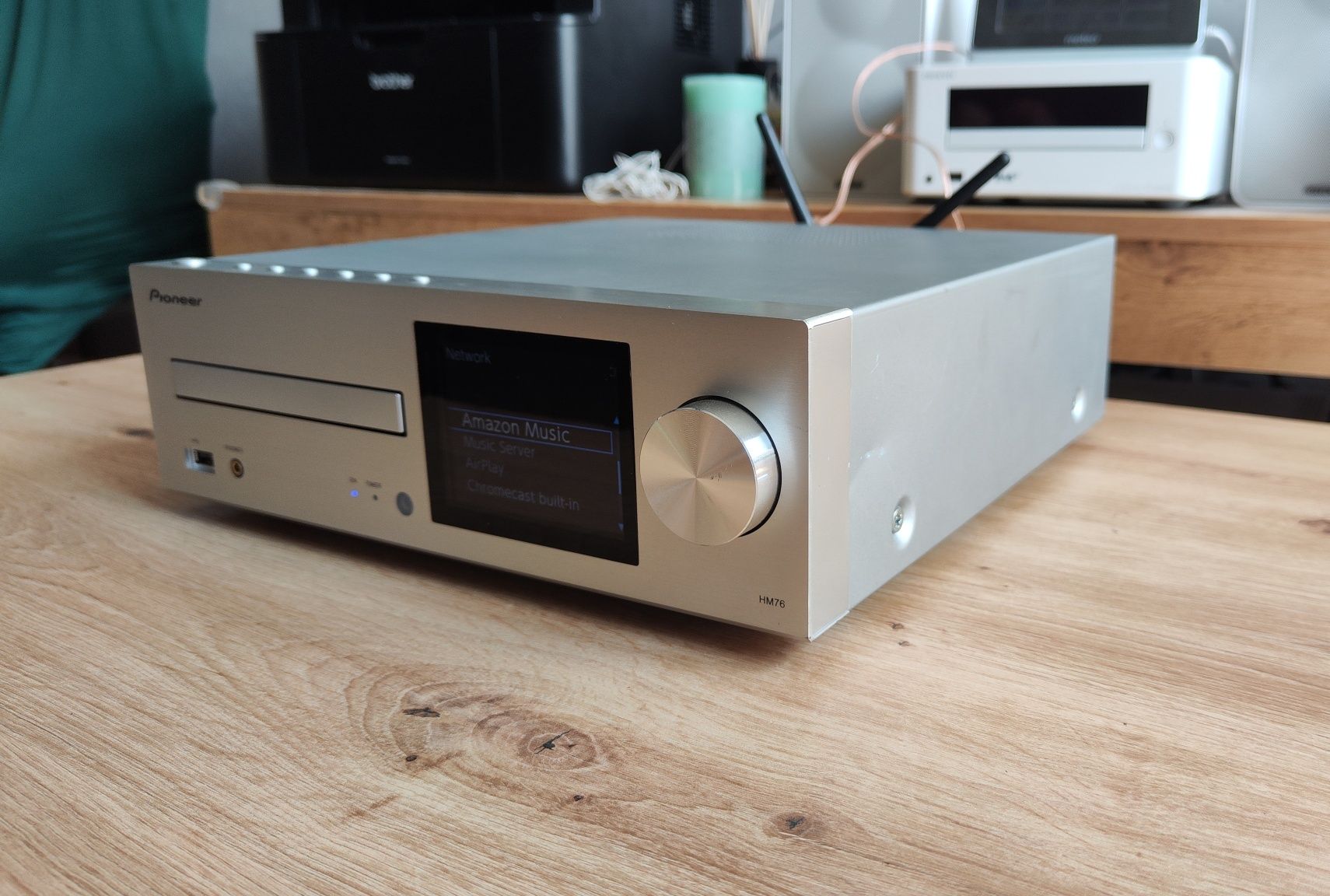 Pioneer xc-hm76 amplituner sieciowy spotify tidal bluetooth