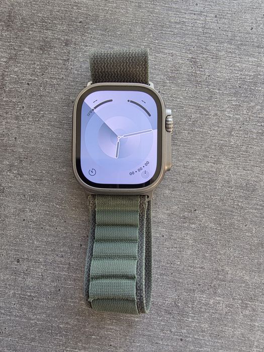 Apple watch Ultra. 1 покоління. Оригінал. Як новий. 3 ремінці.Гарантія