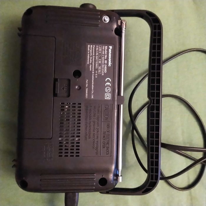 Panasonic RF-2400D,i Sony ICF-780S.Przenośne radia.