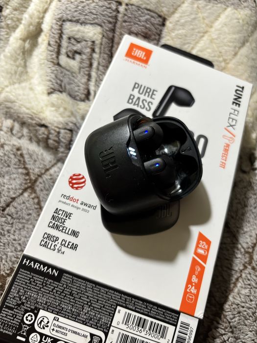 Навушники JBL Tune Flex (JBLTFLEXBLK) Black