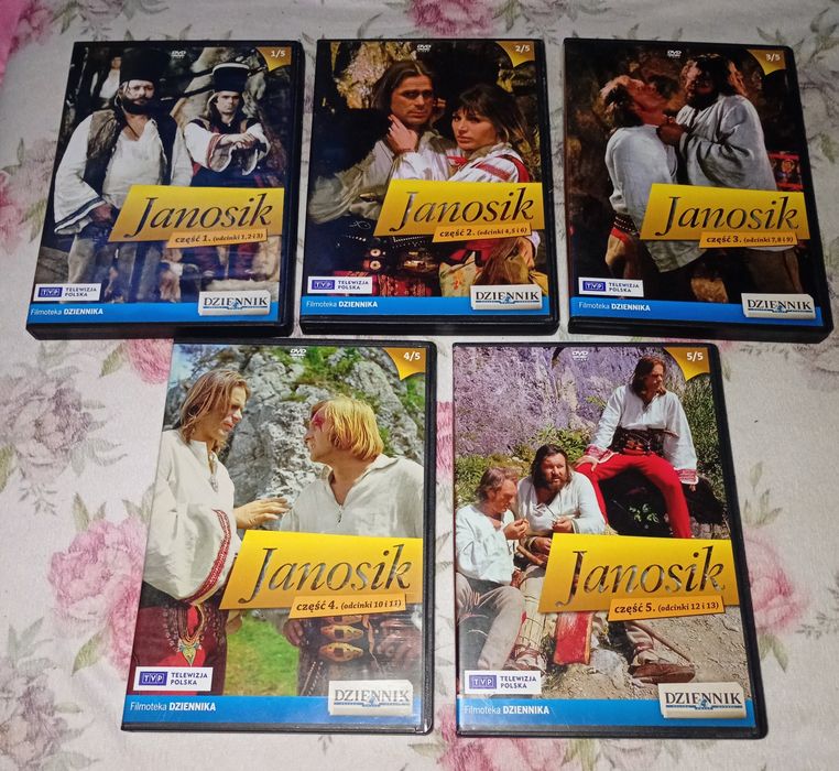 DVD - Janosik - cały serial z 1974r.