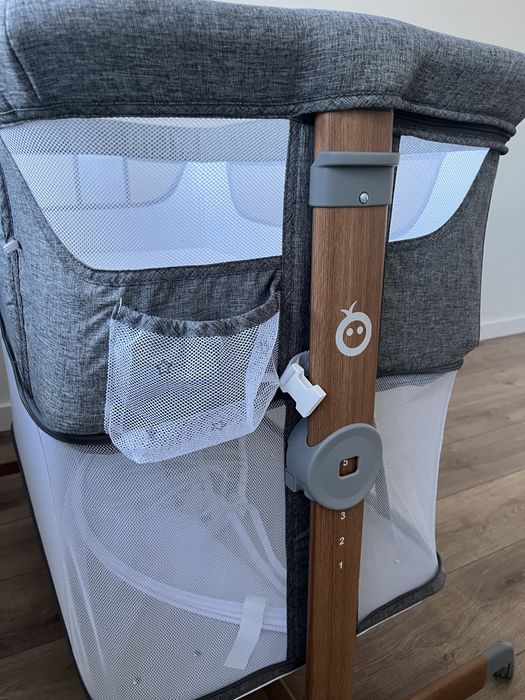 Dostawka Momi Smart Bed w stanie idealnym - lozeczko dzieciece