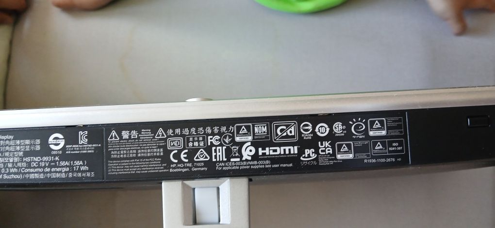 Sprzedam Monitor HP 24f