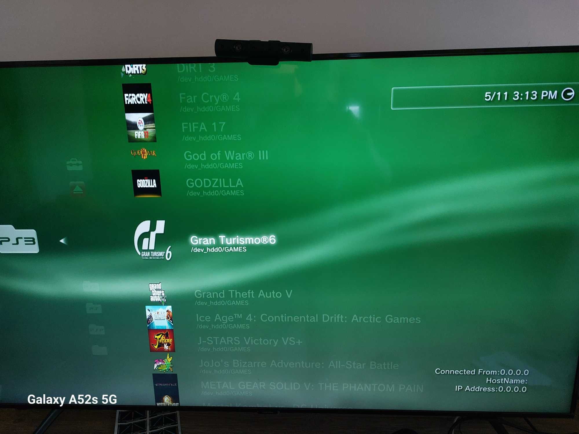 PLAYSTATION 3  + 25 jogos incorporados – Bom negócio!!