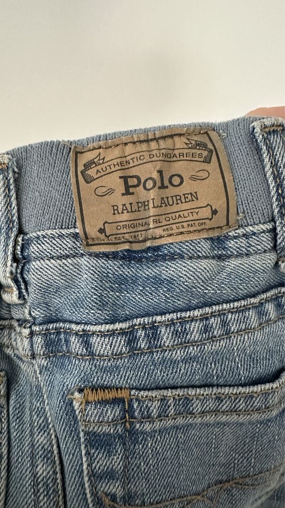 Джинси на 9 - 12 місяців на 1 рік polo Ralph Lauren джинсы